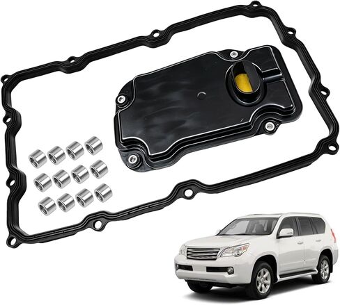 AB60E AB60F Automatic Transmission Filter Oil Pan Gasket Kit Fits for Toyota Tundra 2006-2019 Sequoia for Land Cruiser for Lexus GS430 GX460 LX570 Replaces 3533060060 353300C010 PT99109 in Saudi Arabia