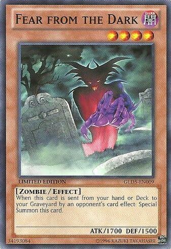 Yu-Gi-Oh! - Fear from The Dark (GLD5-EN009) - Gold Series: Haunted Mine - Limited Edition - Common in Kuwait