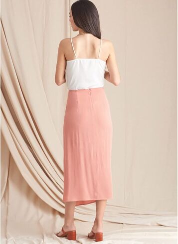 مجموعة أنماط الخياطة للتنورة الصناعية من Simplicity SS9607H5 Misses، رمز التصميم S9607، المقاسات 6-8-10-12-14 in Kuwait