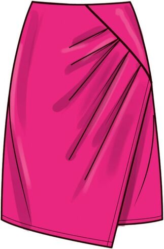 مجموعة أنماط الخياطة للتنورة الصناعية من Simplicity SS9607H5 Misses، رمز التصميم S9607، المقاسات 6-8-10-12-14 in Kuwait