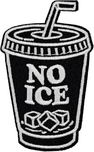 ملصق سياسي مضاد للجليد مقاس 3 بوصات، ملصق للناشطين، F* ICE مطرز بالحديد على رقعة in Kuwait