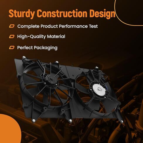 maXpeedingrods 621172 Radiator Cooling Fan for Toyota Highlander 2001-2007, for Lexus RX300 2001-2003, 1636328270 FA70720 1636374311 in Kuwait