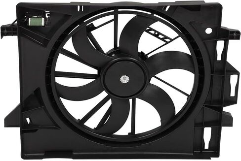 SCITOO Cooling Fans Assembly Replacement for 2008-2010 for Chrysler for Town & Country 3.3L 2008-2010 for Dodge for Grand Caravan 3.3L 2012-2015 for Ram for C/V 3.6L Replace 621-028 in Kuwait