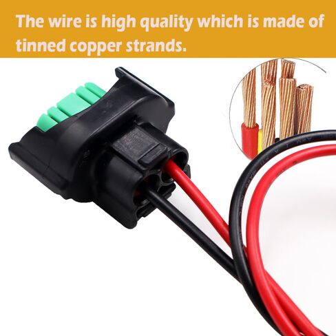 2-Pin المصباح المنخفض شعاع Lowbeam لمبة موصل التوصيل متوافق مع تويوتا لكزس سليل 82824-60460 الأسلاك تسخير 2 قطعة in Kuwait