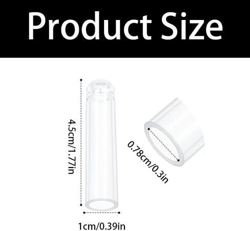 36Pcs Plastic Pencil Caps,Clear Pencil Tip Protector Cover Pencils Toppers Caps and Extender Holders for Wooden Pencils, Student Classroom Gifts and School Supplies in Kuwait