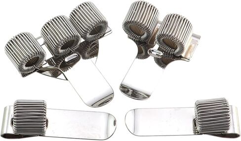 4PCS Metal Spring Ring Pen Holder Adjustable Stationery Rack Pencil Organiser Single Hole and Multi Hole in Saudi Arabia