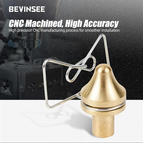 Bevinsee سباق مخلب شوكة دبوس الكرة المحورية وقابض تحرير الذراع الربيع متوافق مع E46 E90 E92 323i 323ci 325i 325Xi 328i، النحاس، انظر الإعداد in Kuwait