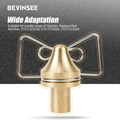 Bevinsee سباق مخلب شوكة دبوس الكرة المحورية وقابض تحرير الذراع الربيع متوافق مع E46 E90 E92 323i 323ci 325i 325Xi 328i، النحاس، انظر الإعداد in Kuwait