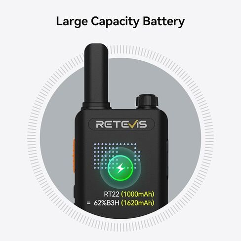Retevis B3H Walkie Talkie Bundle with Retekess TD157 Restaurant Pager System, 16-Pager Long-Range Wireless Calling System, 6-Pack Business Two-Way Radios for Restaurants, Food Trucks, Retail Store in Kuwait