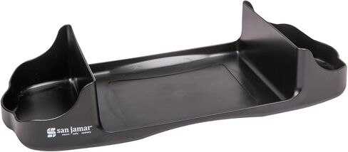 San Jamar - H4005CTBK H4005 Venue Table Top Fullfold Control Napkin Dispenser with Caddy, 200 Capacity, Black Pearl in Saudi Arabia