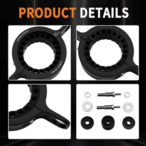 Driveshaft Center Support Bearing Carrier Compatible with 2011-2023 Dodge WD Durango, for 2011-2023 Jeep WK2 Grand Cherokee, Replace 52853646AE 52853646AC in Kuwait