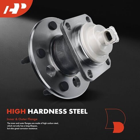 A-Premium Rear Wheel Bearing and Hub Assembly with ABS & 5-Lug Compatible with Chevrolet Impala, Venture & Buick Regal & Lexus GS450h & Oldsmobile Cutlass Ciera & Pontiac Montana in Kuwait