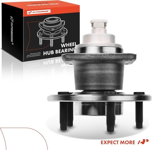 A-Premium Rear Wheel Bearing and Hub Assembly with ABS & 5-Lug Compatible with Chevrolet Impala, Venture & Buick Regal & Lexus GS450h & Oldsmobile Cutlass Ciera & Pontiac Montana in Kuwait