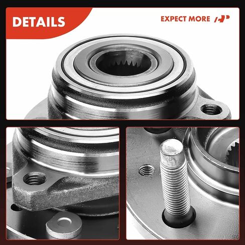 A-Premium Front Wheel Bearing and Hub Assembly with 5-Lug Compatible with Ford Windstar 1998-2003 in Kuwait
