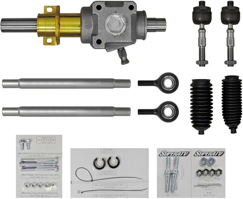 SuperATV RackBoss Heavy Duty Rack and Pinion for Can-Am Maverick Non-Turbo 1000 - for Models Without Factory Power Steering (2013) in Kuwait