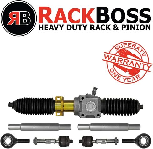 SuperATV RackBoss Heavy Duty Rack and Pinion for Can-Am Maverick Non-Turbo 1000 - for Models Without Factory Power Steering (2013) in Kuwait