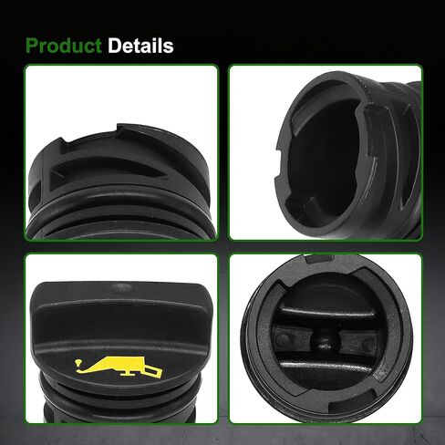 Engine Oil Filler Cap Compatible with Ford Explorer Edge Escape Fusion Focus Focus Taurus Fiesta Mustang Transit # YS4Z6766F YS4Z-6766-F EC801 in Kuwait