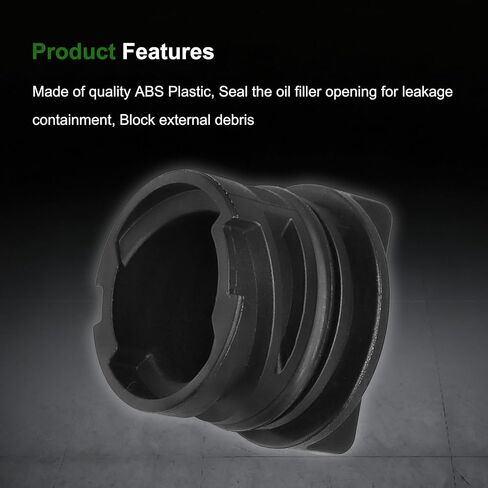 Engine Oil Filler Cap Compatible with Ford Explorer Edge Escape Fusion Focus Focus Taurus Fiesta Mustang Transit # YS4Z6766F YS4Z-6766-F EC801 in Kuwait