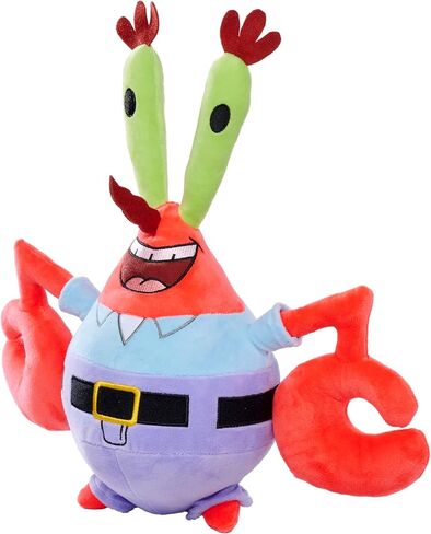 Simba Spongebob Mr. Krabs, 35 cm Plush Figure, Recycled Filling Material, Suitable from The First Months of Life in Kuwait