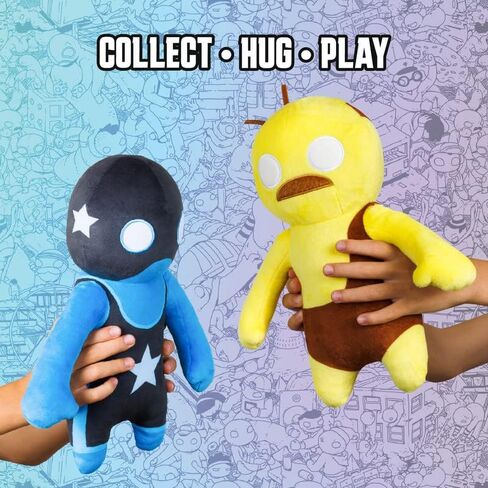 Gang Beasts Blue Wrestler Plush 12" Video Game Character Doll Figure in Kuwait