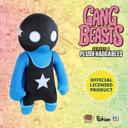 Gang Beasts Blue Wrestler Plush 12" Video Game Character Doll Figure in Kuwait