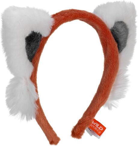 Wild Republic Headband Red Panda, Stuffed Animal, Plush Toy, Fill is Spun Recycled Water Bottles in Kuwait
