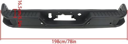 مناسبة لمجموعة مصدات الصدمات الخلفية الفولاذية الأولية لـ 2020-2025 Chevy Silverado وGMC Sierra 2500/3500 HD ثنائيًا مع مساعدة الوقوف وأجهزة استشعار النقاط العمياء - استبدال OEM GM1103213 in Kuwait