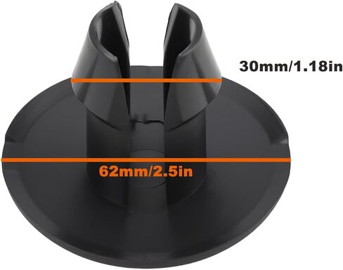 غطاء قابس فتحة المصد الخلفي للسيارة XL3Z17D754AAB 2.5 بوصة متوافق مع طراز Ford F-250 F-350 F-450 Super Duty in Kuwait