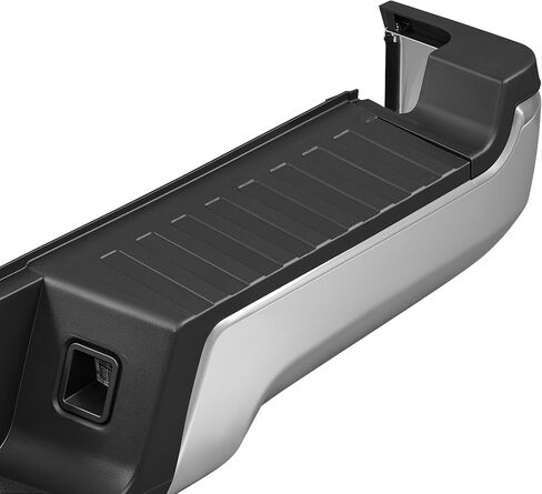 VRC Rear Bumper Assembly Compatible with 2017 2018 2019 2020 2021 2022 FORD F250 F350 F-250 F-350,Chrome Steel Back Bumper W/o Sensor(Chrome W/o Sensor Holes) in Saudi Arabia