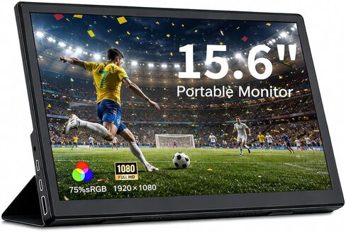 Portable Touchscreen,Touch Screen,HDMI USB-C IPS External Monitor,Ultra Slim Portable Monitor for Laptop Mac Switch Xbox Tablet PC in Saudi Arabia