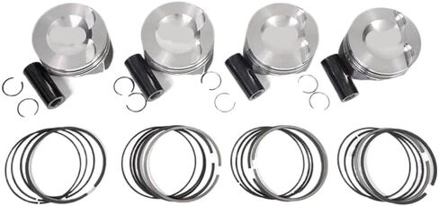 Pistons And Rings Set STD Φ82.5mm Φ23mm Compatible With A4 A5 Q5 2.0 TSI in Saudi Arabia