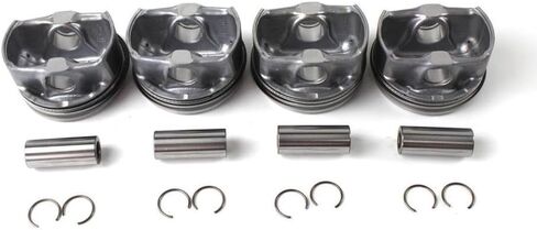 Engine Piston And Ring Kit 4Pcs 23041-2E210 23041-2E200 Compatible With Tucson Soul Forte5 Koup 2.0L 2014-2018 in Saudi Arabia