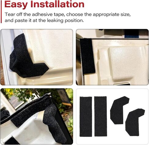 مجموعة سدادات صلبة قابلة للإزالة مكونة من 17 قطعة، متوافقة مع 2007-2017 Jeep Wrangler JK وWrangler JK Unlimited Foam Blocker استبدال 68026937AB in Kuwait