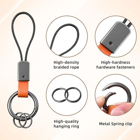 Car Key Fob Cover for Volvo XC90, XC60, XC40, S60, S90, V60, V90, Car Key Fob Shell Modification Accessories (Orange) in Saudi Arabia