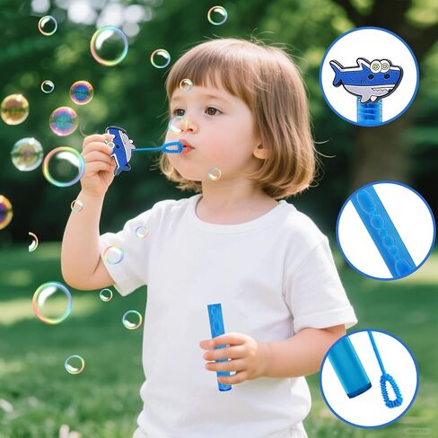 Ocean Theme Party Favors,24Pcs Under the Sea Bubble Wands for Kids,Cute Bubble Wand for Birthday Party Supplies, Pinata Stuffers for Kids Goodie Bag fillers Gifts Classroom Prizes in Saudi Arabia