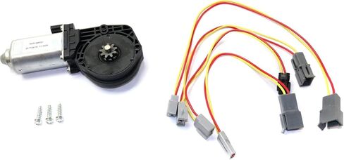 مجموعة محرك النافذة الأمامية Garage-Pro متوافقة مع سائق Ford F-250 F-150 F-350 وجانب الركاب 1992-1996 in Kuwait