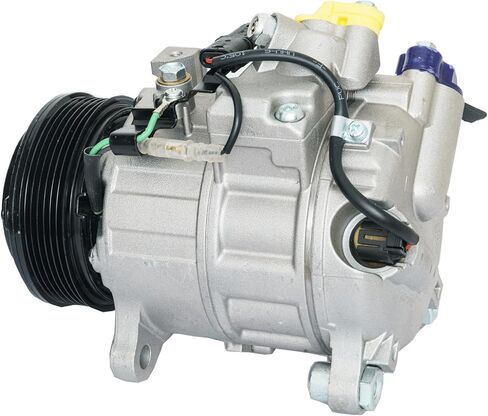 AC A/C Compressor with Clutch Compatible with BMW 228i 320i 328i 428i 528i X5 xDrive F30/F32/F10/F15 L4 2.0L & L6 3.0L 2012-2018 64529216466 7SBU17C in Saudi Arabia