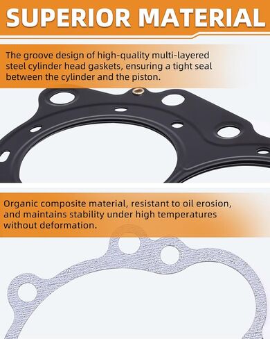 Gasket Kit for Kawasaki-Ninja ZX-6R ZX636 2013 2014 2015 2016 2017 2018 2019 2020 2021 2022 2023 2024 2025, Complete Cylinder Head Gasket Rebuild Set, 11054-1643, 11061-0250, 11061-0249 in Kuwait