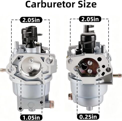 OEM-Spec 16100-Z5R-U71 Carburetor Fits for Honda GX390 GX390RT1 GX390R1 GX390U1 GX390R2 (Be89F B) GX390UT1, Carb Replaces 8302861, with Generator Fuel Tank Shut off Valve and Air Filter ﻿ in Saudi Arabia
