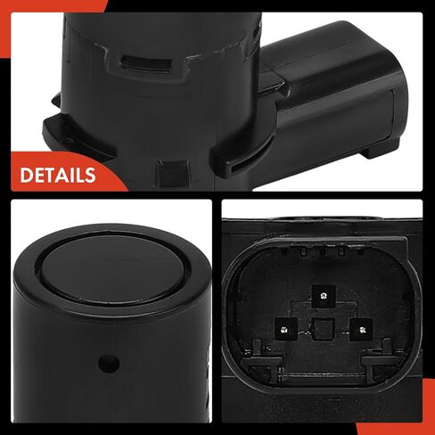A-Premium 4-PC Rear Reverse Backup Parking Assist Sensor Compatible with Saab Models - 9-5 2006 2007 2008 2009 in Kuwait