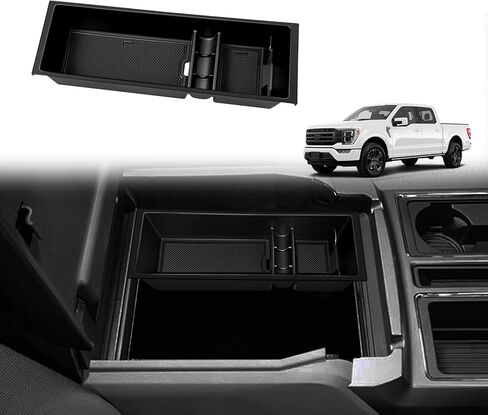 VaultsOnWheels Center Console Organizer Compatible with 2015-2025 2026 Ford F150 F-150 Accessories Armrest Middle Console Divider Storage Box Divider Insert Organizer(Bucket Seats ONLY) in Saudi Arabia