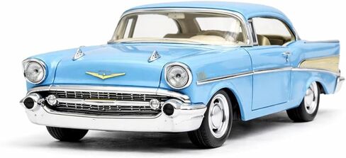 KiNSMART 1957 Chevy Bel Air Coupe Classic Taxi Cab 5" 1:40 Scale Die Cast Metal Model Toy Car in Saudi Arabia