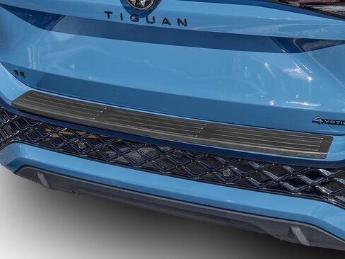 WeatherTech Custom BumperTopper for VW Tiguan، واقي المصد الخلفي (BP0185)، أسود in Kuwait