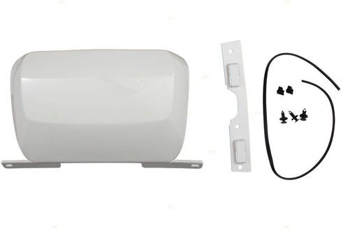 Brock Replacement Rear Bumper Trailer Painted Hitch Tow Cover Compatible with 2007-2014 Suburban Tahoe Yukon 19172860 in Kuwait