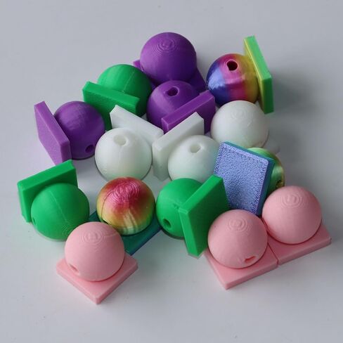 PIAOLGYI 15mm DIY Focal Base,Beadable Flatback Attachment,Beads for Acrylic Flatbacks in Kuwait