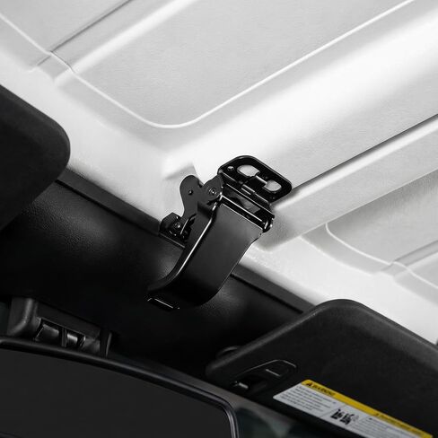 Hard Top Latch Clamp for Unlimited 2007-2018, Matte Black, Heavy-Duty Steel Core with Composite Plastic in Saudi Arabia