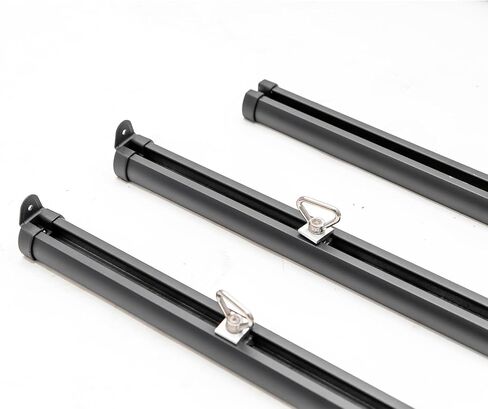 Jeep Gladiator Tie Rails - Heavy Duty Trail Rail Cargo Management System for 2020-2026 Jeep Gladiator JT (Part #82215956) in Saudi Arabia