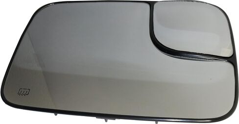 زجاج مرآة Garage-Pro متوافق مع دودج رام 2500 2003-2004، رام 3500، رام 1500 2002-2004 للطرز مع حزمة السحب ساخنة مع زجاج النقطة العمياء جانب الركاب CH1325120 in Kuwait