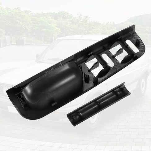 X AUTOHAUX 1 Set Interior Left Right Window Switch Panel Bezel for VW Jetta MK4 1999-2004 for VW Golf MK4 1999-2004 Door Handle Trim Set in Kuwait