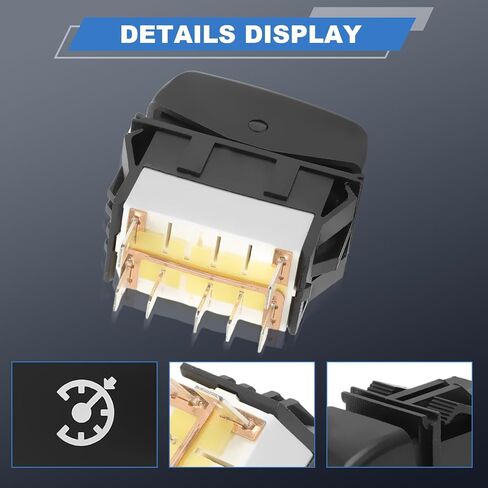 مفتاح التحكم في السرعة المتأرجح 577.59626 P27-1040-15 لـ Kenworth T800 W900 Peterbilt Truck Power Cruise Truck Control Switch 57759626 P27104015 in Kuwait